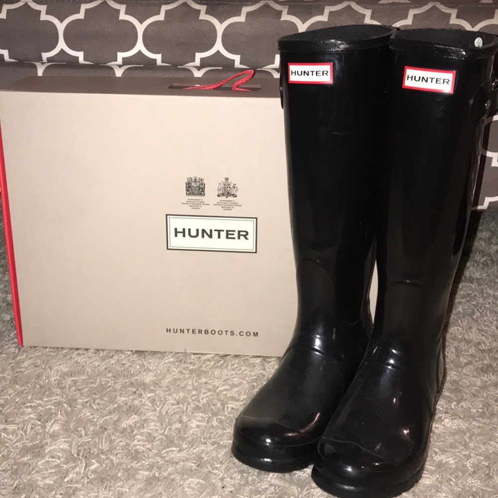 Hunter rain boots
